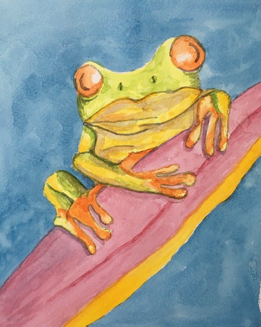 frog by Diane D
